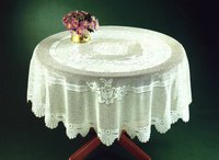 View Item Monica Square Lace Tablecloth 36 x 36" (White)